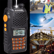 Рація Baofeng UV6R-7W із ліхтариком 128 каналів, до 6 км Чорна - зображення 2