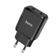 Зарядное устройство Hoco N7 Сетевое 2USB/2,1A Black Черный - изображение 3