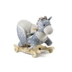 Лошадка-качалка с колесиками Kinderkraft Grey - изображение 9
