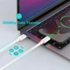 Зарядний пристрій IFEART 67 W USB Type-C з LED + 2 м USB-кабель Type-C - зображення 3