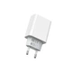 Мережевий зарядний пристрій BOROFONE BA40A Speedway, with 3USB output, QC3.0/QC2.0 18W White (6931474723369) - изображение 3