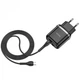 Зарядное устройство USB HOCO N4 2.4A 2 Usb + кабель Micro USB Black - изображение 1