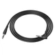 Аудиокабель BOROFONE BL10 3.5mm male to 3.5mm male, PVC, 2m, Black 6974443382181 - изображение 3