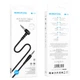 Аудиокабель BOROFONE BL10 3.5mm male to 3.5mm male, PVC, 2m, Black 6974443382181 - изображение 2