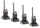 Комплект 4 шт Рація портативна Baofeng UV-5R VHF/UHF 8 Вт 1800 mAh Чорна - зображення 1