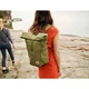 Городской рюкзак Fjallraven High Coast Foldsack 24 Green (23222.620) - изображение 3