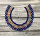 Колье-силянка из чешского бисера HatynkaUA Rainbow Necklace стильное ожерелье ручной работы (SUN999_19) - изображение 1