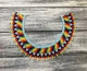 Кольє-силянка із чеського бісеру HatynkaUA Rainbow Necklace ручної роботи до вишиванки (SUN999_18) - зображення 2