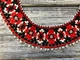 Колье-силянка из чешского бисера HatynkaUA Necklace 40 см Разноцветный (SUN999_17) - изображение 4
