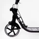 Двухколесный складной самокат фонарик 2 амортизатора Best Scooter 100 кг Black and white (114437) - изображение 3