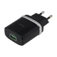 Мережевий Зарядний Пристрій Hoco C12Q QC 3.0 18W 3A Micro, Black - зображення 2