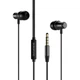 Наушники BOROFONE BM29 Sound edge universal earphones with mic Black - изображение 1