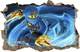Наклейка на стену детская Oracal Lego Ninjago Лего 115 х 75 см (LG89) - изображение 1