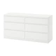 Комод Ikea (Ікея) KULLEN, Колір БІлий 903.092.45 - изображение 1