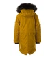 Зимнова парка HUPPA DAVID Dark Yellow 134см жовта (12270020-10092) - изображение 2