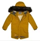 Зимнова парка HUPPA DAVID Dark Yellow 134см жовта (12270020-10092) - изображение 4