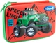Пенал с тиснением Cool For School 1 отделение Красный (QT-5704-Red) - изображение 1