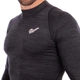 Рашгард мужской с длинным рукавом лонгслив мужской Jason 809 2XL (50-52) Dark Grey - изображение 4