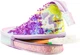 Пенал в виде кеда Cool For School с пайетками 2 отделения Фиолетовый (5987-purple) - изображение 2