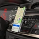 Автодержатель для телефона Hoco CA81 Ligue Air vent magnetic car holder Black - изображение 5