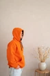 Худи мужское оранжевое oversize XL 104/3-22-04 - изображение 3