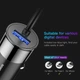 Автомобільний зарядний пристрій Baseus Enjoy Together 2в1 4.8 A USB з зарядним кабелем Type-C / Lightning 1.2 м Чорний - зображення 13