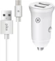 Автомобильное зарядное устройство Piko CC-312 2xUSB 15W 3.1A с кабелем USB-A to Type-C Белое (1283126538803) - изображение 1