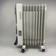 Масляний обігрівач NIKURA НY-C3F-9 2000W 9 секцій, з конвекцією повітря, білий - зображення 5