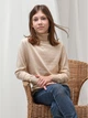 Детская водолазка-гольф для девочки ARTKNIT 25317 122-128 см Бежевая (4823093437319) - изображение 2