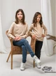 Детская водолазка-гольф для девочки ARTKNIT 25317 122-128 см Бежевая (4823093437319) - изображение 4