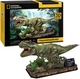 Тривимірна головоломка-конструктор CubicFun National Geographic Dino Тиранозавр Рекс (DS1051h) (6944588210519) - зображення 2