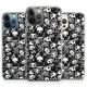 Чохол силіконовий для Apple IPhone 13 Pro від Lex Altern (Чорний Хеллоуїн, кіт -скелет, череп) - зображення 4
