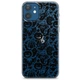 Чехол силиконовый для Apple IPhone 13 mini от Lex Altern (Жуткая голова Джека, хэллоуин, призрак, скелет летучей мыши) - изображение 1