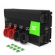Автомобільний інвертор Green Cell INV10 12V/230V 2000W/4000W Модифікований синус - зображення 1