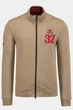 Коричнева кофта з вишивкою Aeronautica Militare 5062 XXL - зображення 2
