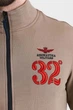 Коричнева кофта з вишивкою Aeronautica Militare 5062 XXL - зображення 7