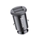 Автомобільний зарядний пристрій Baseus Grain 15.5W А+А Black (CCALL-ML01) - зображення 7