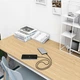 Кабель BOROFONE BX30 USB to Type-C, 3A, 1m, silicone, TPE connectors, Black (6931474706928) - изображение 4