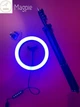 Кольцевая RGB Лампа Ring Light 26см, в комплекте штатив 2 метра + Подарок БТ пульт - изображение 5