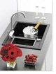 Кухонна мийка LONGRAN ULTRA ULS 615.500.15 пісочна (38 Terra) + подарунок дошка кухонна обробна - зображення 4