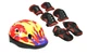 Комплект шлем и защита Sports Helmet размер M Красный 8-14 лет (20462489/2) - изображение 2