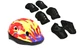 Комплект шлем и защита Sports Helmet размер S Красно-черный 4-8 лет (20462489/1) - изображение 1