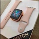 Розумний Смарт-годинник Smart Watch T500 Pink Дзвінки Смс - зображення 5