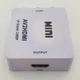 Конвертер адаптер из AV тюльпаны RCA в HDMI переходник преобразователь 1080P видео и аудио UKC белый - изображение 5