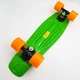 Пенни борд скейт 55х15см до 80кг ABEC 7 матовые колеса скейтборд Penny Board Pastel Series салатовый - изображение 6