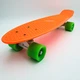 Пенни борд скейт 55х15см до 80кг ABEC 7 матовые колеса скейтборд Penny Board Pastel Series оранжевый - изображение 1