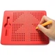 Магнитный планшет для рисования с ручкой mini Magpad цвет Красный - изображение 2