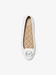 Мокасины MICHAEL Michael Kors Lillie Leather Moccasin белые (размер 35) - изображение 1