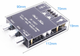 Аудио усилитель TPA3116D2 2.0, 2x100Вт, 12-24В, Bluetooth 5.0, AUX, ZK-1002T - изображение 5