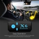 Беспроводной AUX MP3 WAV авто ресивер магнитолы адаптер Bluetooth 4.1 + EDR приемник UKC X6 6948 черный - изображение 7